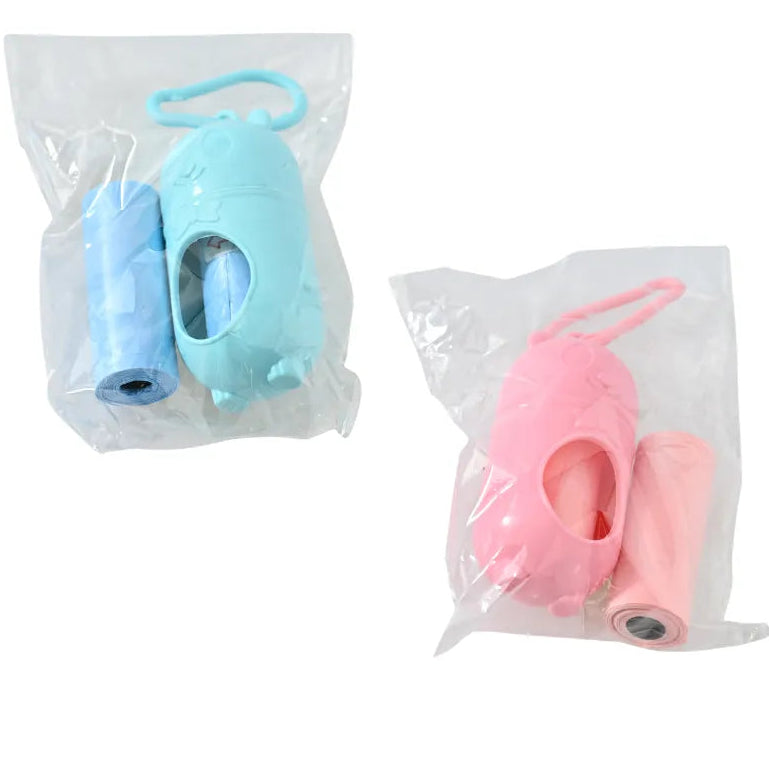 Dog Poop Bag and Holder, 2 in 1