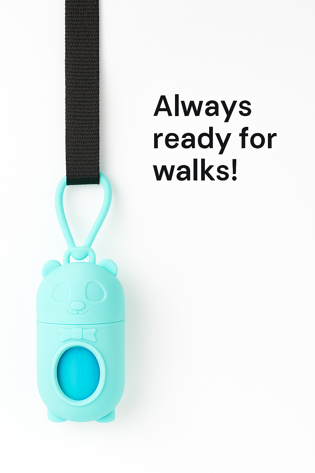 Dog Poop Bag and Holder, 2 in 1